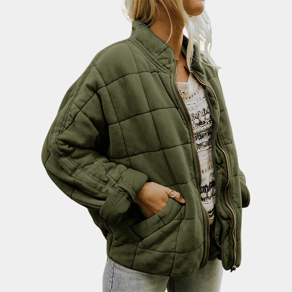 Kendall Quilted Bomber Jacket