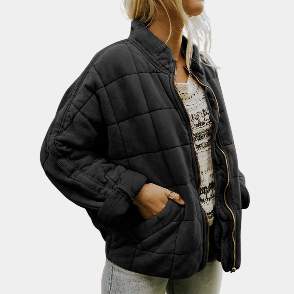 Kendall Quilted Bomber Jacket