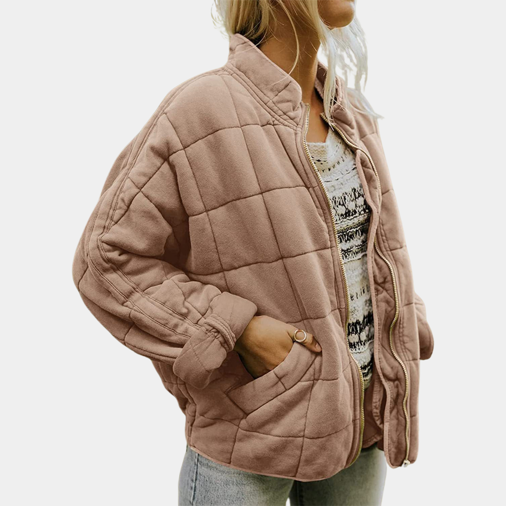 Kendall Quilted Bomber Jacket