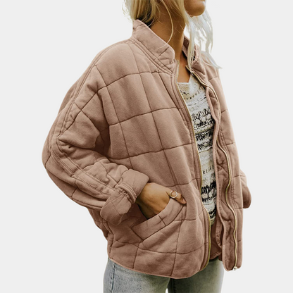 Kendall Quilted Bomber Jacket