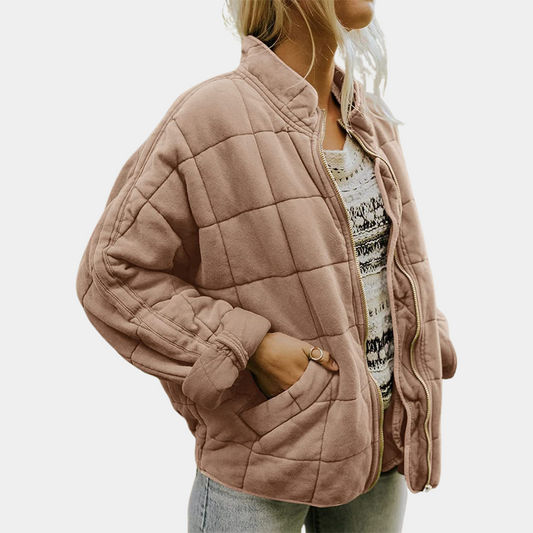 Kendall Quilted Bomber Jacket
