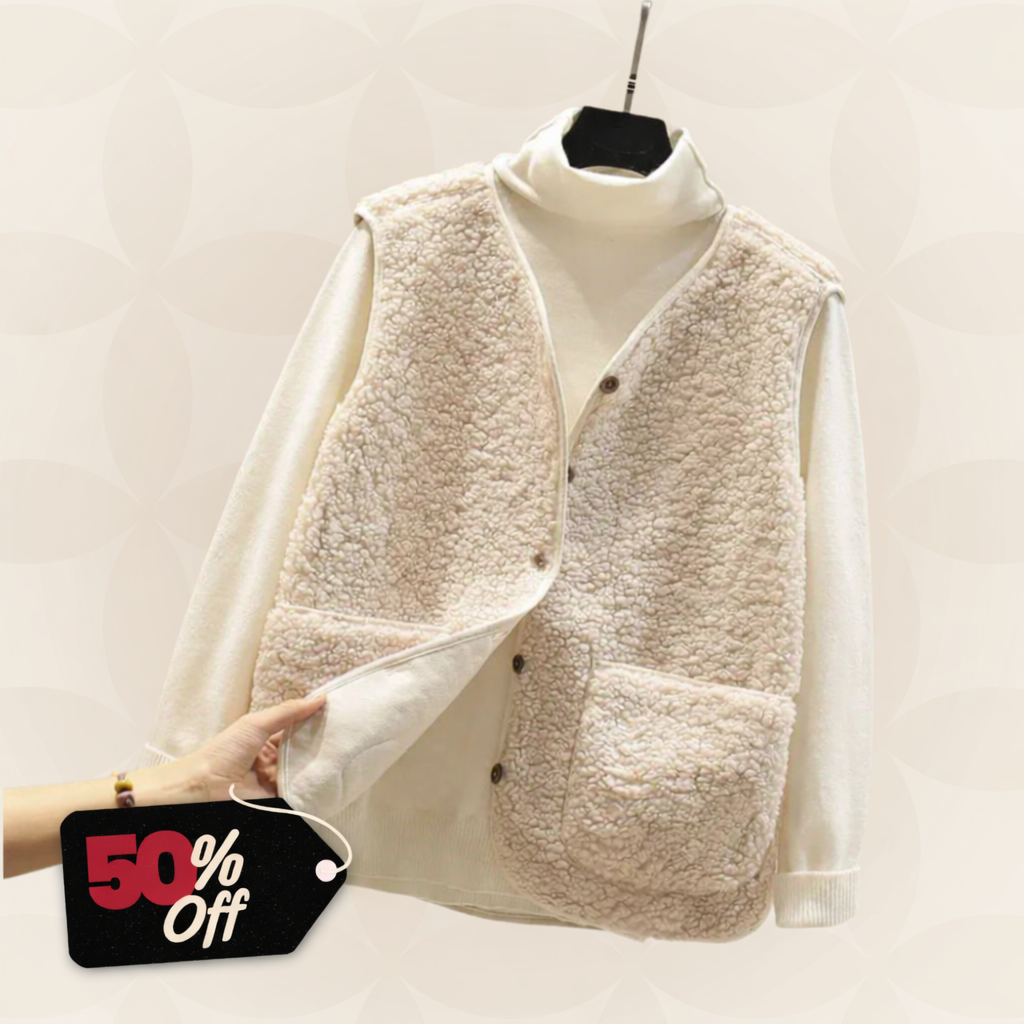Noor Cozy Sherpa Vest