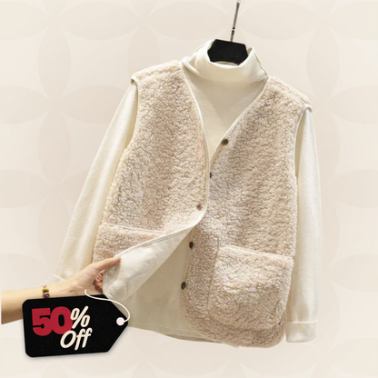 Noor Cozy Sherpa Vest