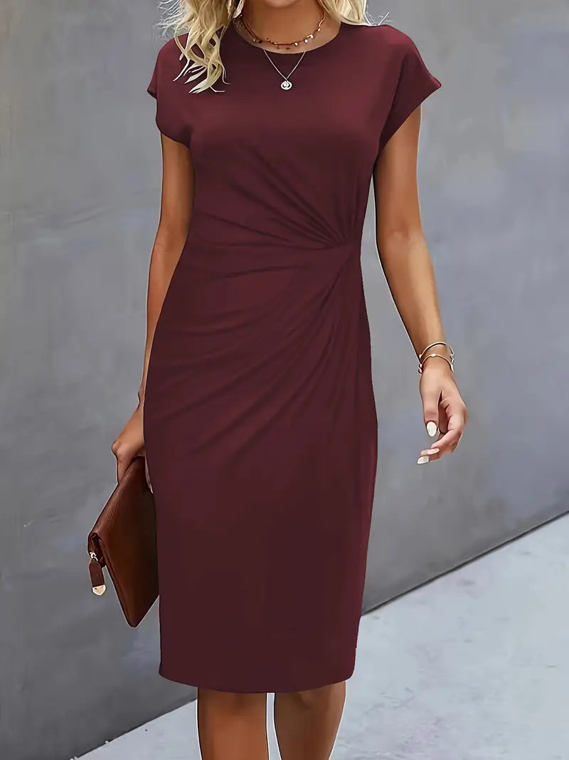 Stéphanie - Refined Midi Dress