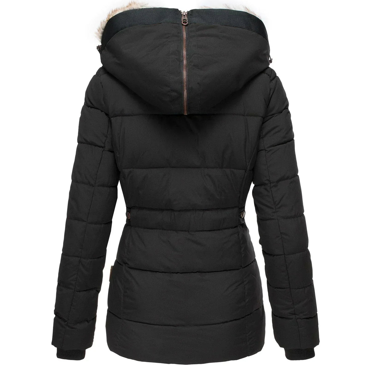 Cozy Insulated Winter Fur Jacket for Extreme Cold