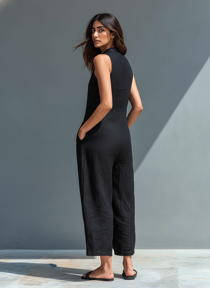 Claudia Relaxed Linen Trousers
