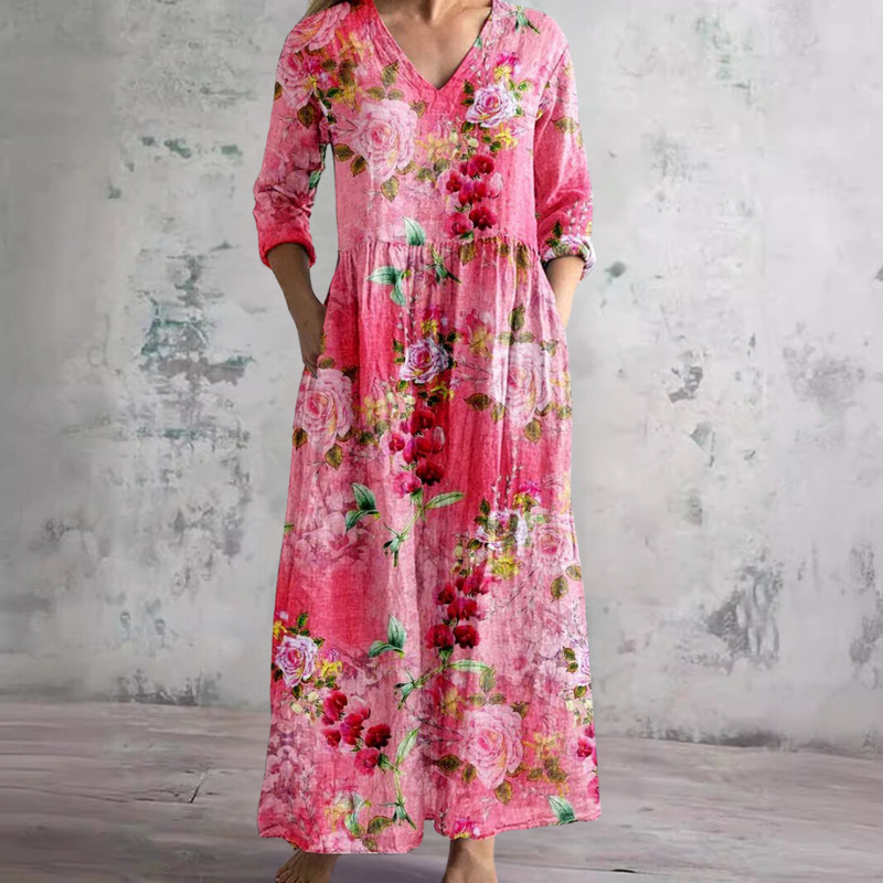 Saule Floral Maxi Dress