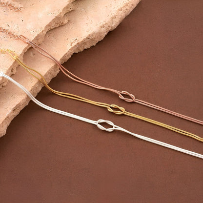 Serelina Knot Chain Bracelet