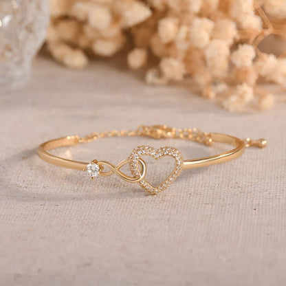 Avelisse Heart Link Bracelet