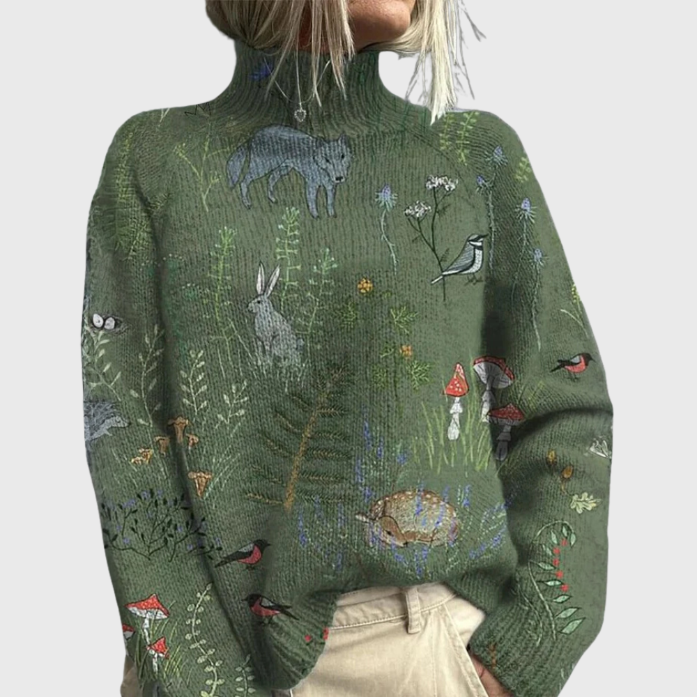 Caitlin | Warm Turtleneck Sweater