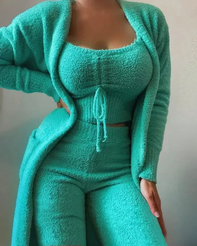 Fleece Pyjama Set – Warm & Stylish for Winter