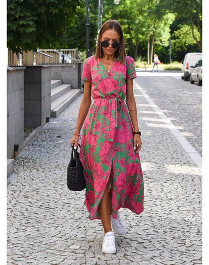 Camellia Floral Midi Dress