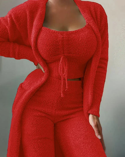 Fleece Pyjama Set – Warm & Stylish for Winter