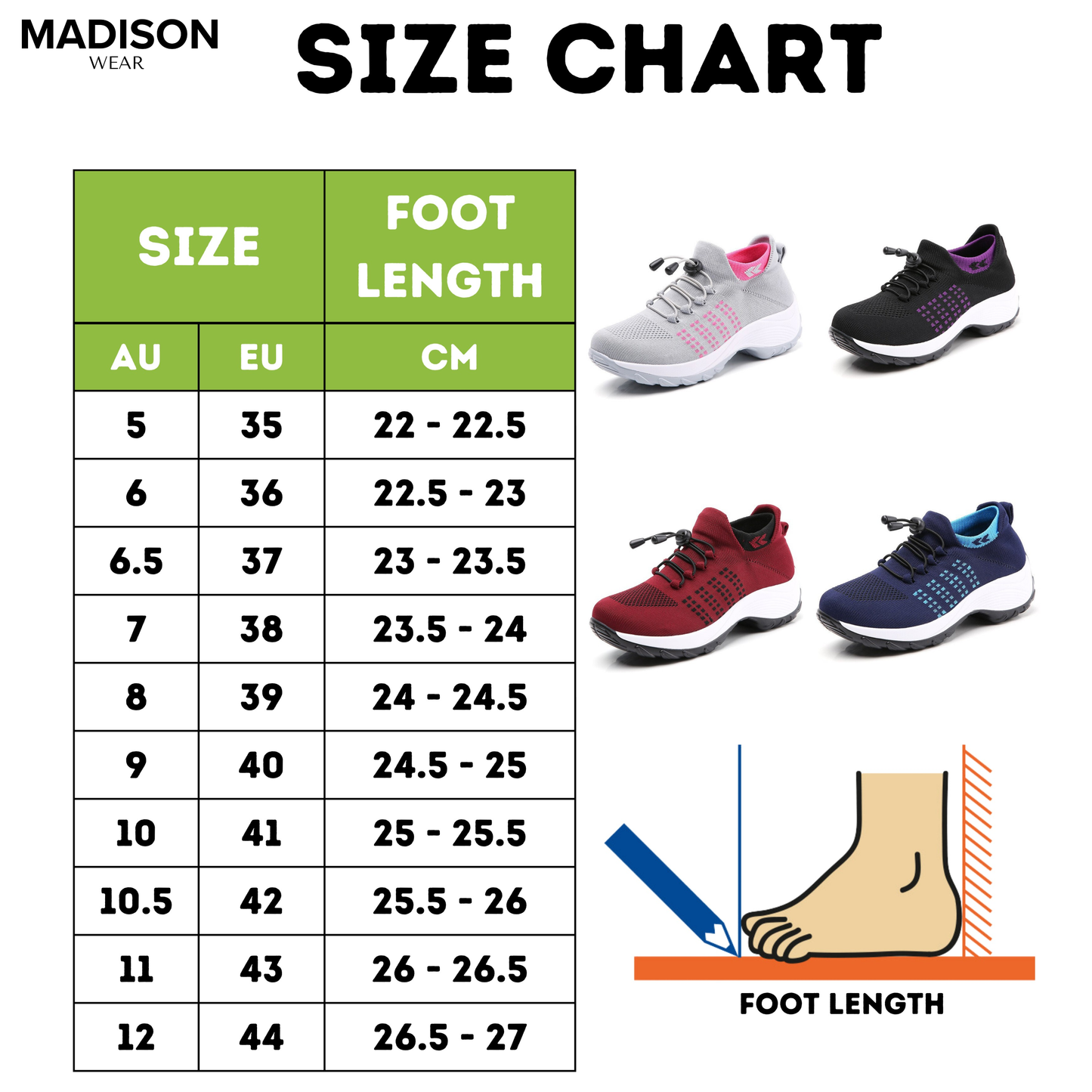 OrthoStretch Comfort Motion Sneakers