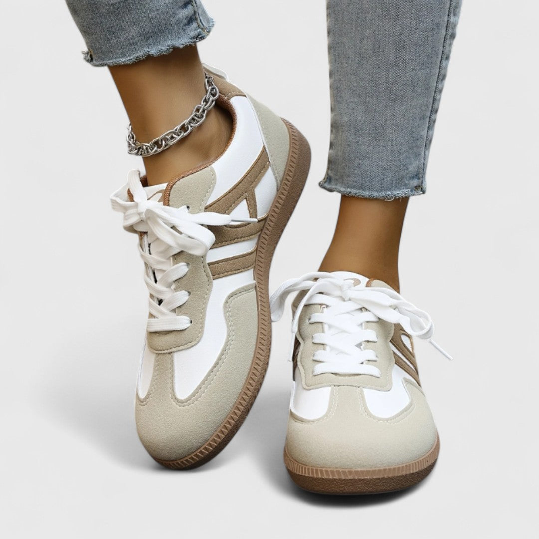 Livia Retro Contrast Sneakers