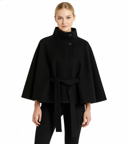 Sofia – Women's Wool Coat with Elegant Collar