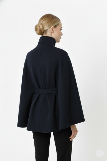 Sofia – Women's Wool Coat with Elegant Collar
