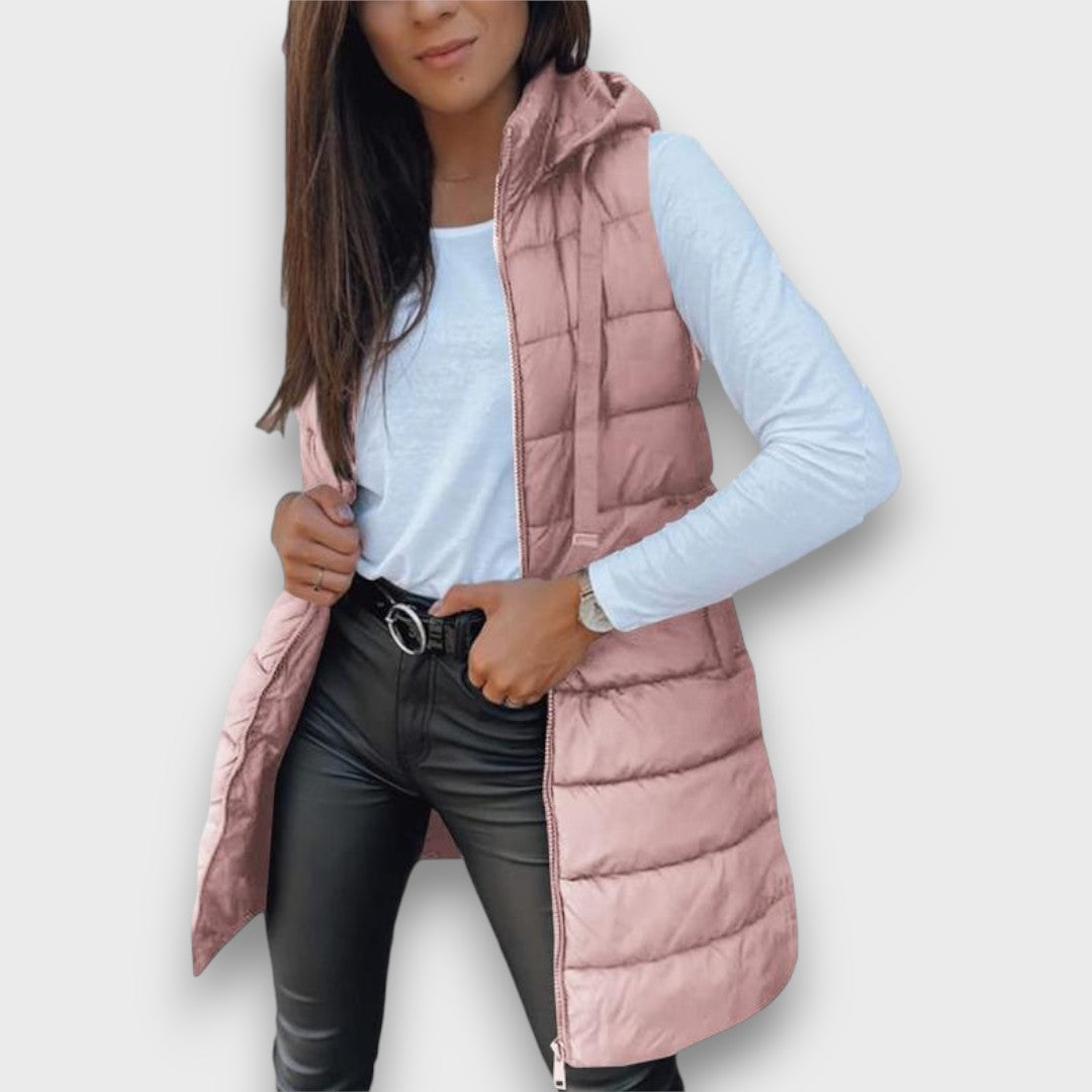 Kaira Hooded Puffer Vest