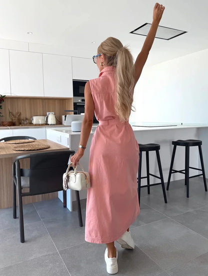 Diane Denim Statement Dress