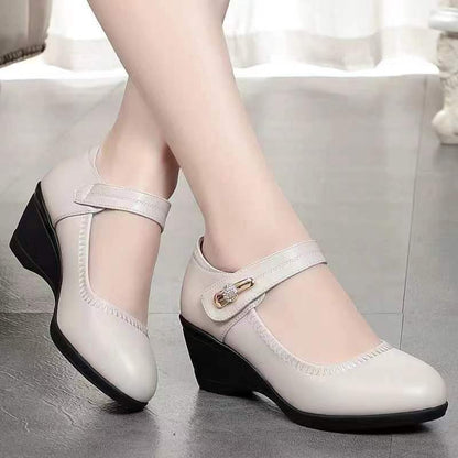 Delphine Comfort Mary Jane Wedge