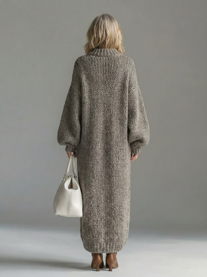 Havana | Women's Oversized Knit Sweater Maxi Dress