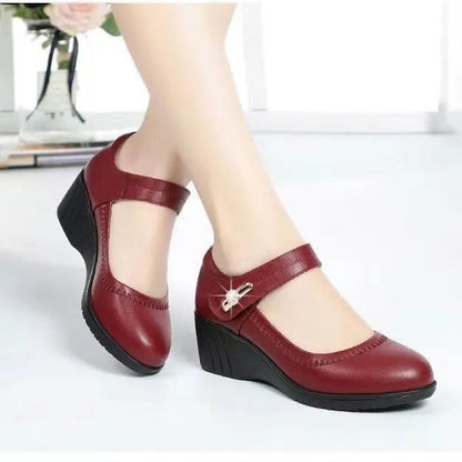Delphine Comfort Mary Jane Wedge
