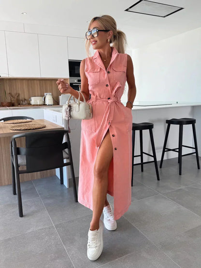 Diane Denim Statement Dress
