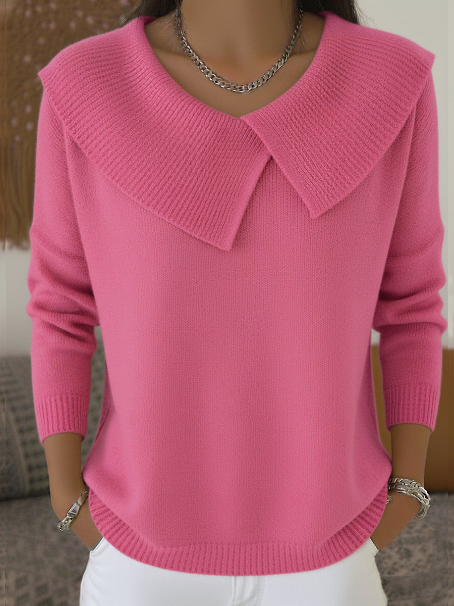 Margaux Elegant Collar Sweater