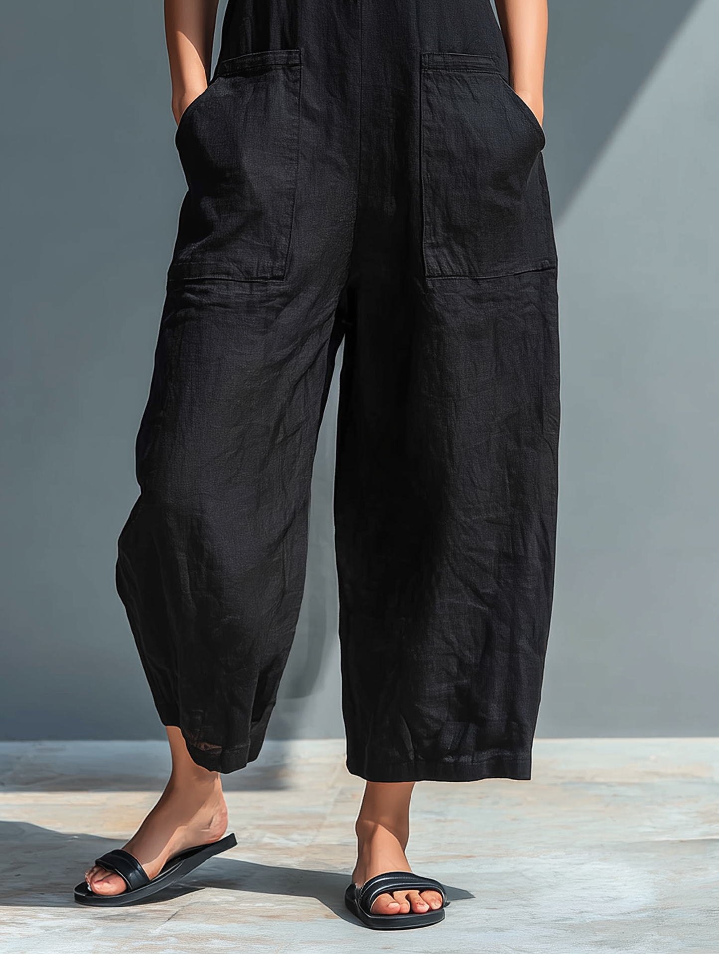 Claudia Relaxed Linen Trousers
