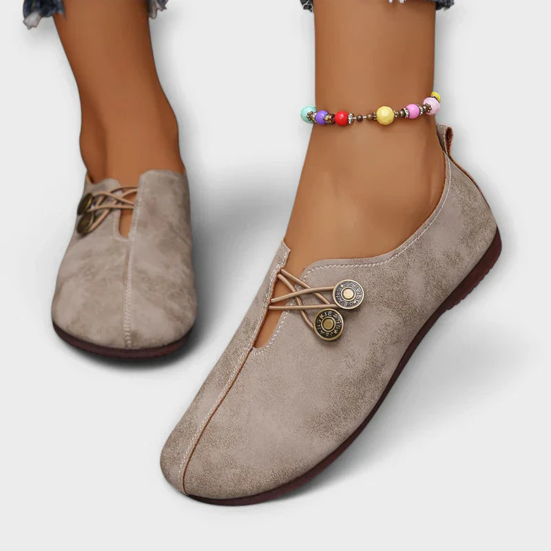 Sloane Vintage Suede Loafers