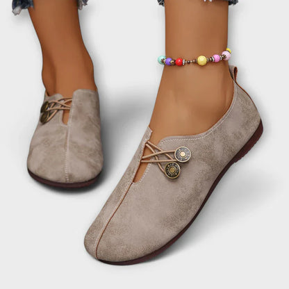 Sloane Vintage Suede Loafers