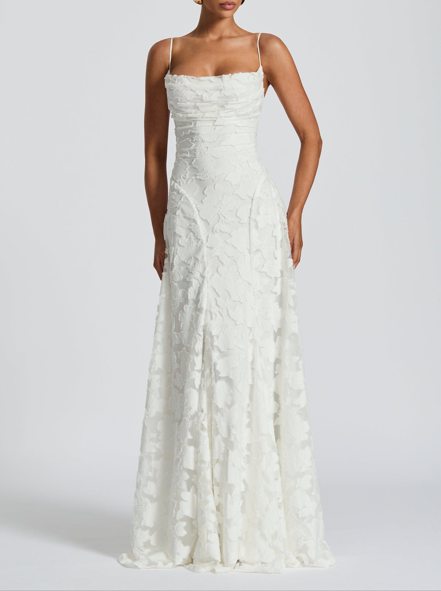Rhoda Elegant Lace Evening Dress
