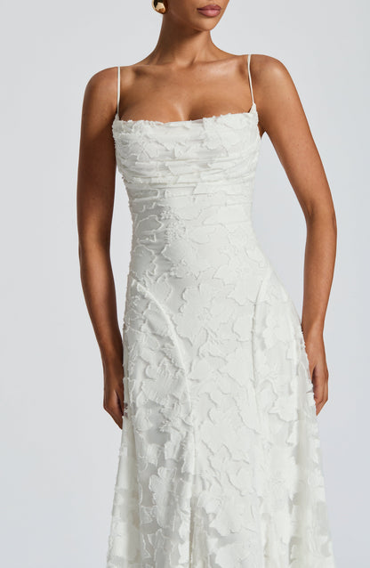 Rhoda Elegant Lace Evening Dress