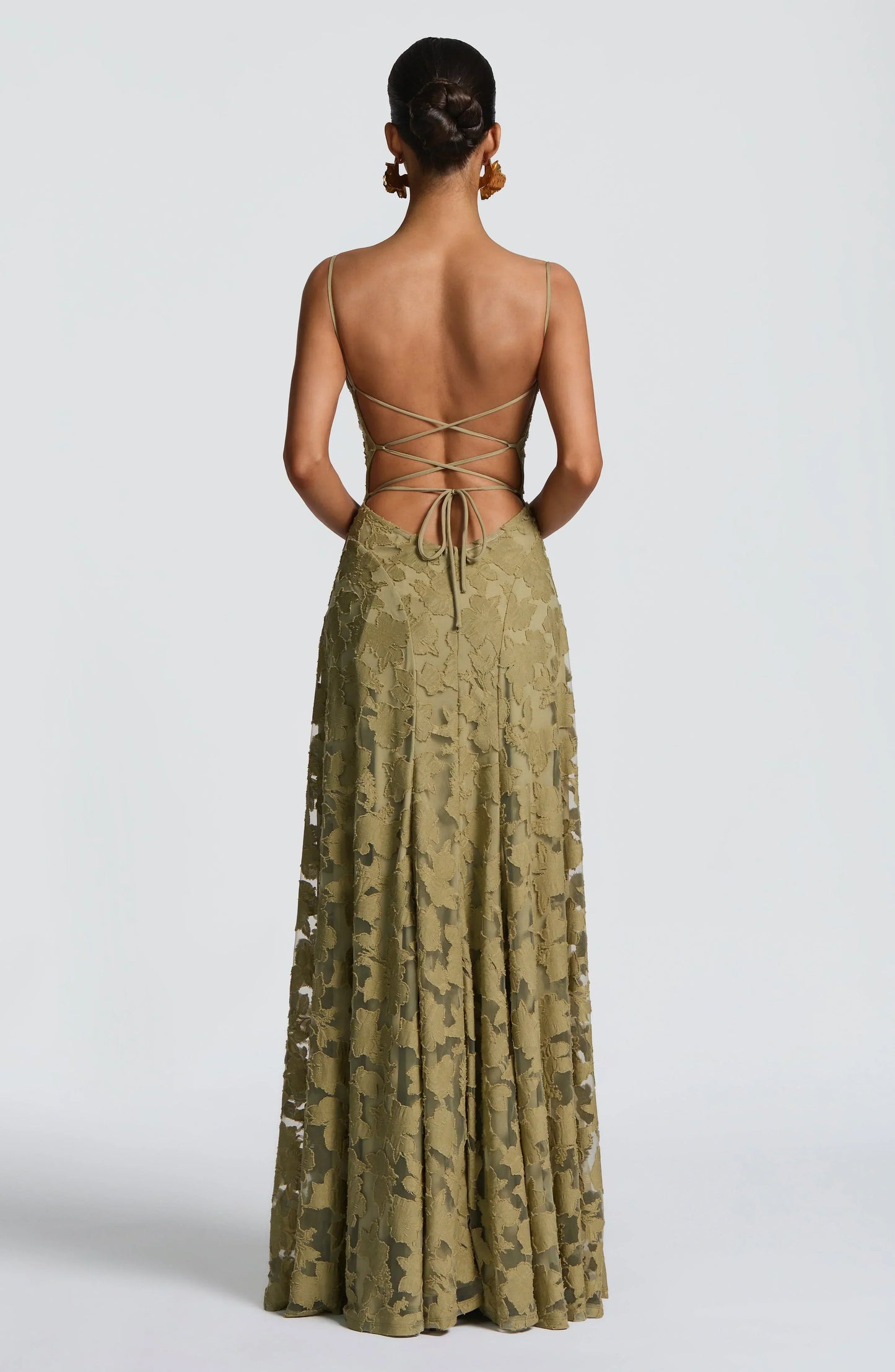 Rhoda Elegant Lace Evening Dress