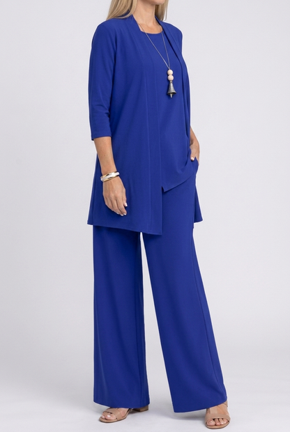 Irisa | Three Piece Coordinated Set Cardigan Top and Trousers for Women