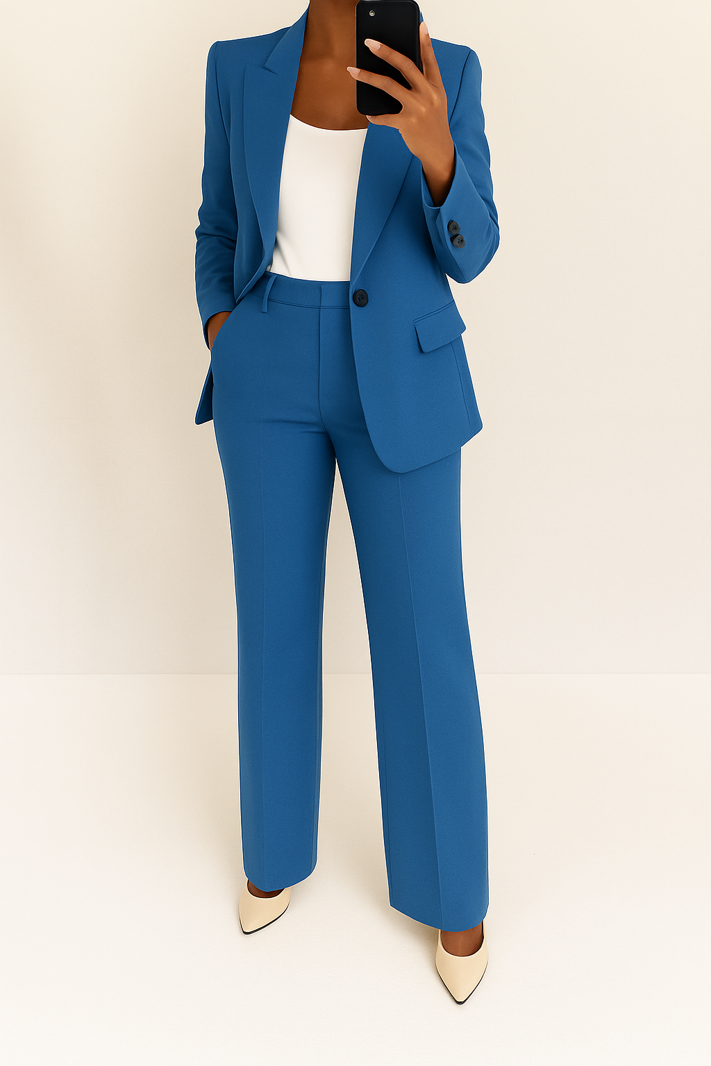 Gemma | Women's Two-Piece Suit | Long-sleeve blazer and Trousers
