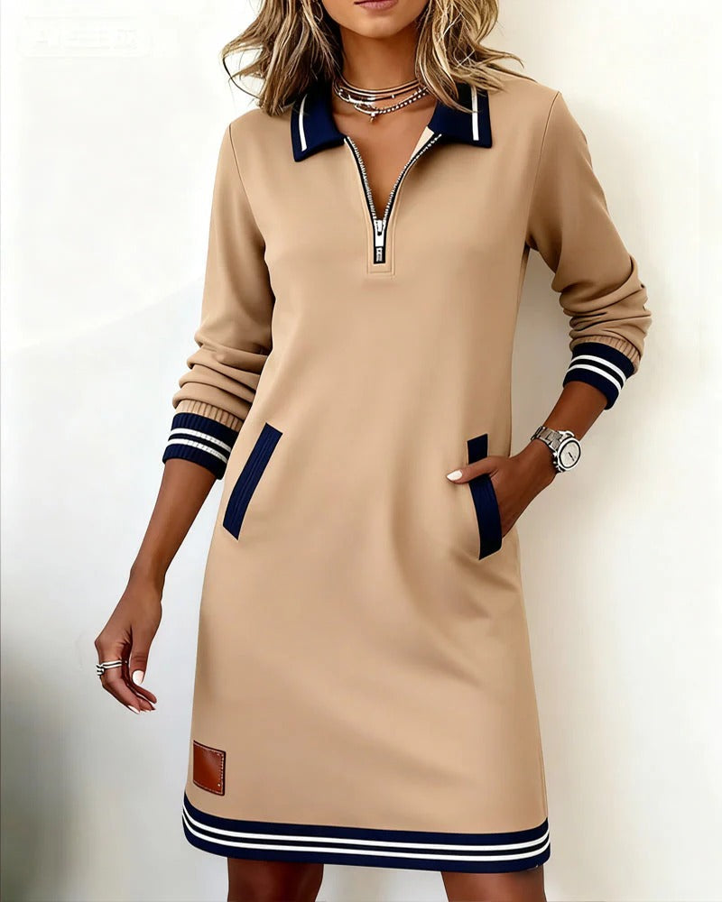 Julia Sport Chic Zip Dress