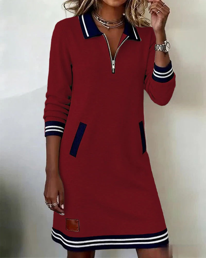 Julia Sport Chic Zip Dress