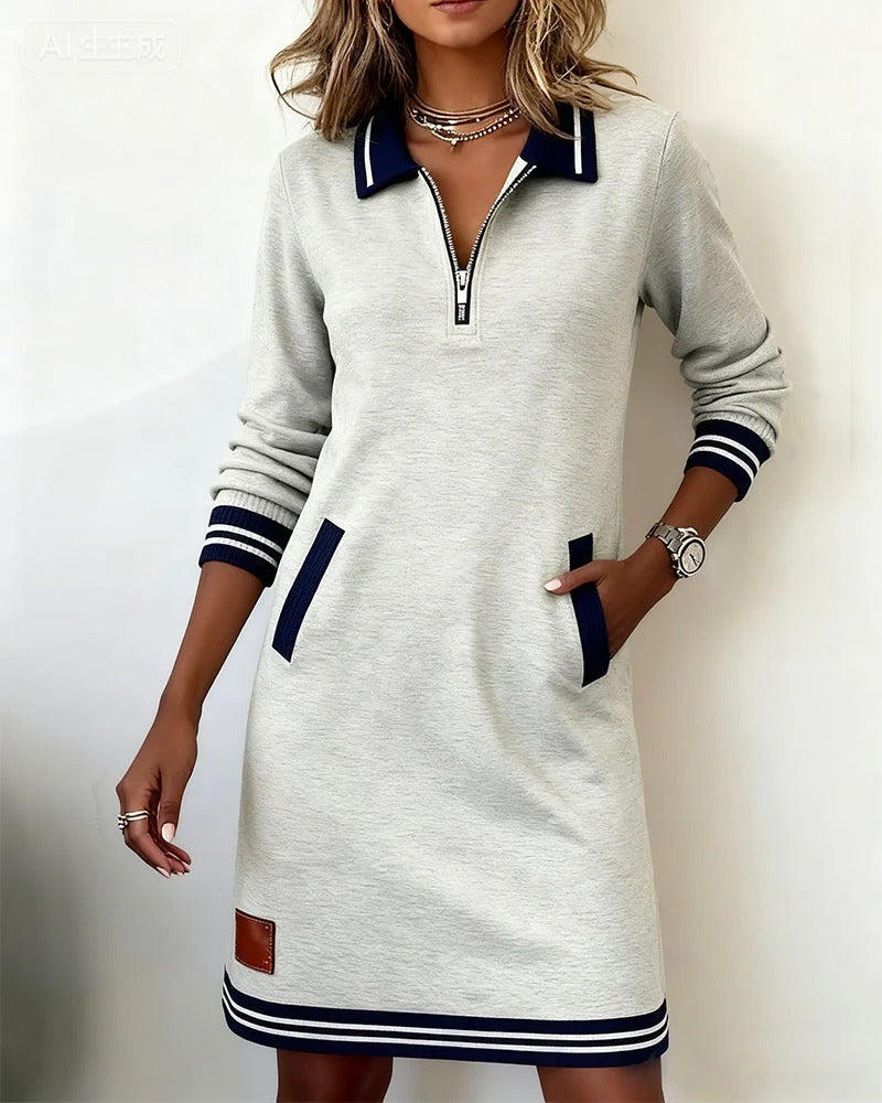 Julia Sport Chic Zip Dress