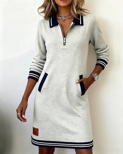 Julia Sport Chic Zip Dress