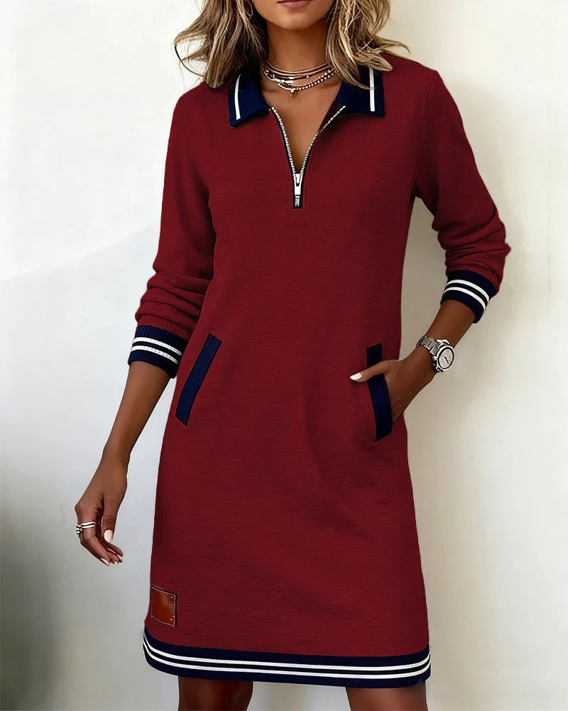 Julia Sport Chic Zip Dress