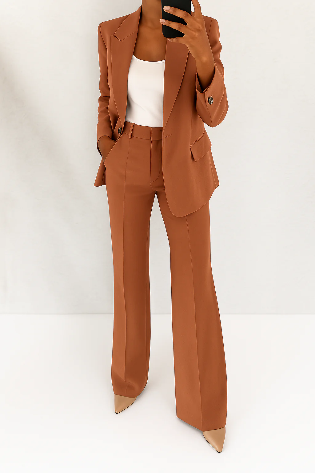 Gemma | Women's Two-Piece Suit | Long-sleeve blazer and Trousers