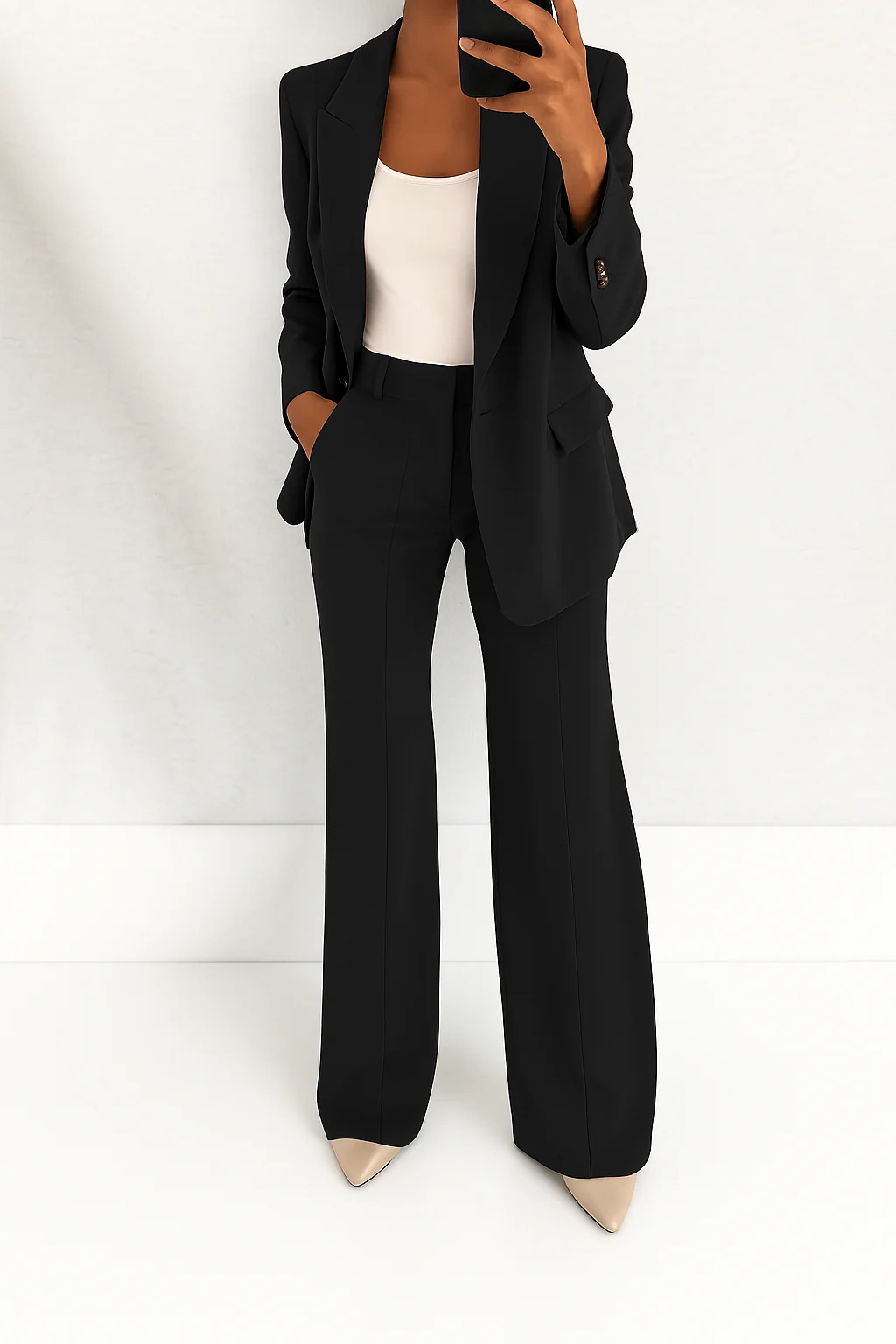 Gemma | Women's Two-Piece Suit | Long-sleeve blazer and Trousers