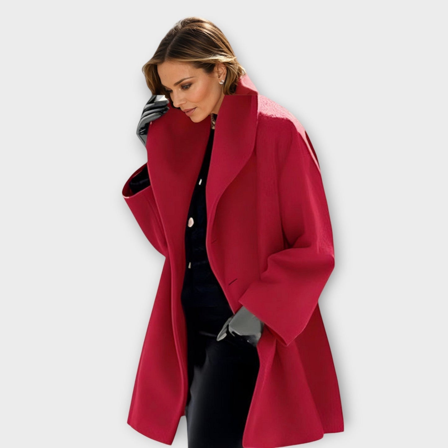 Evelyn Luxe Wrap Coat