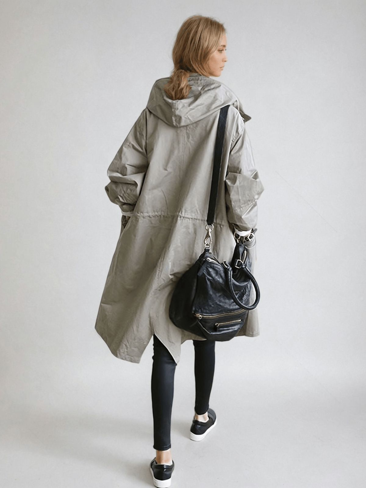 Modaya | Women's Packable Rain Jacket – Hooded Waterproof Coat