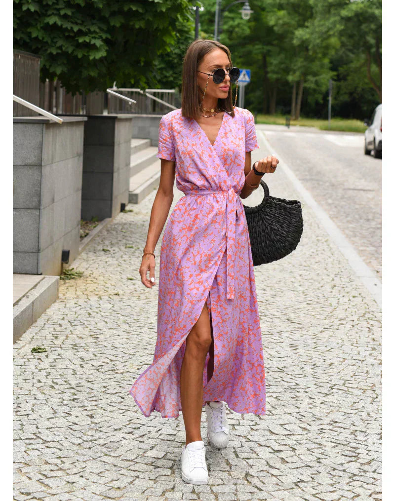 Camellia Floral Midi Dress