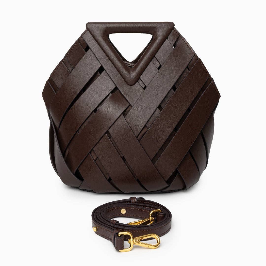 Catherine Woven Luxe Handbag