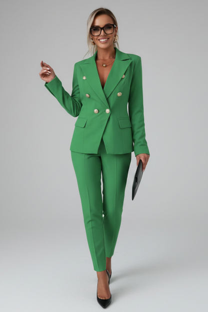 Tiffany | Women's Suit Set - Double-Breasted
