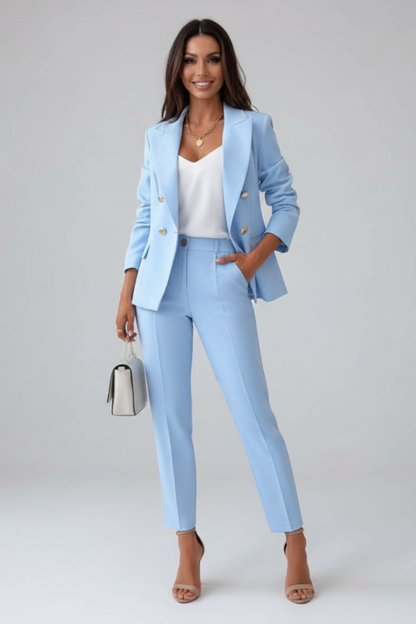 Tiffany | Women's Suit Set - Double-Breasted