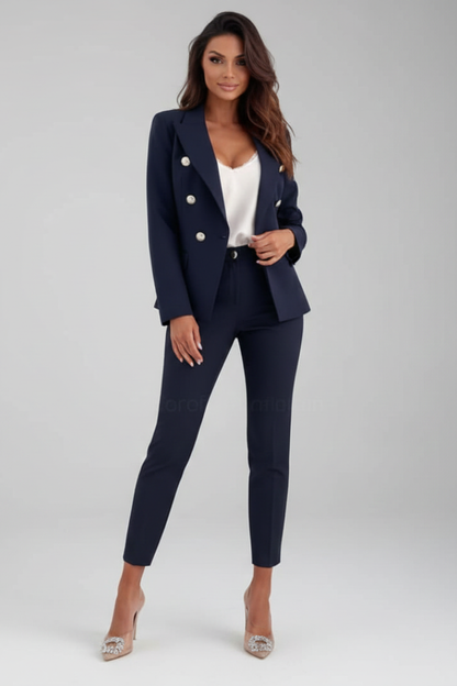 Tiffany | Women's Suit Set - Double-Breasted